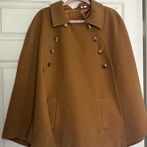 Joan Rivers | Tan Brown Cape | XL